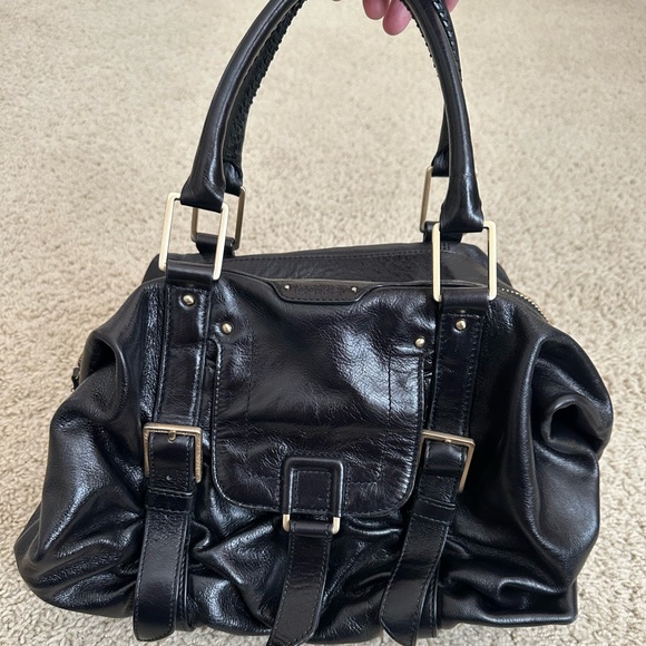 Botkier Sasha Medium Lambskin Leather Duffle - Picture 11 of 13